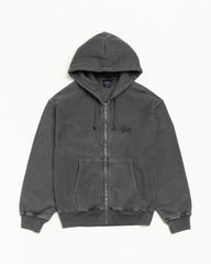 BASIC STÜSSY ZIP HOODIE