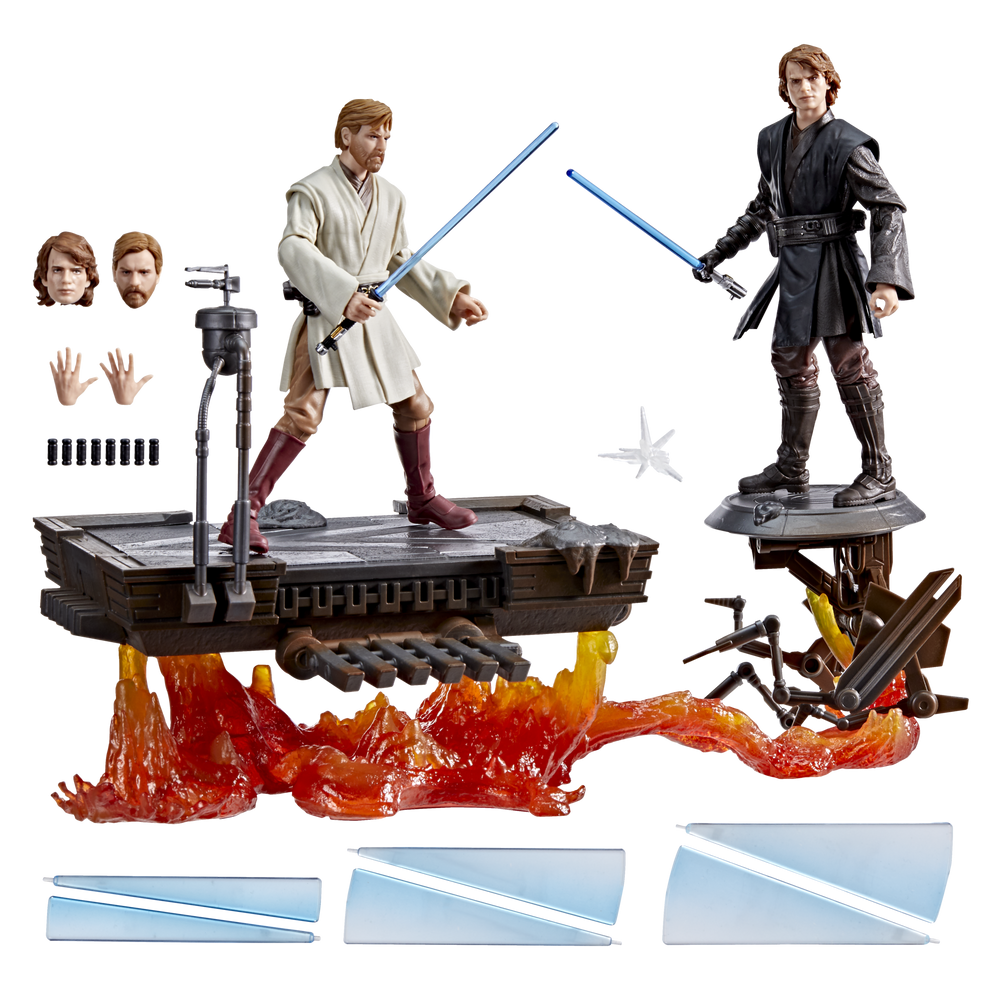 STAR WARS The Black Series Anakin Skywalker & Obi-Wan Kenobi