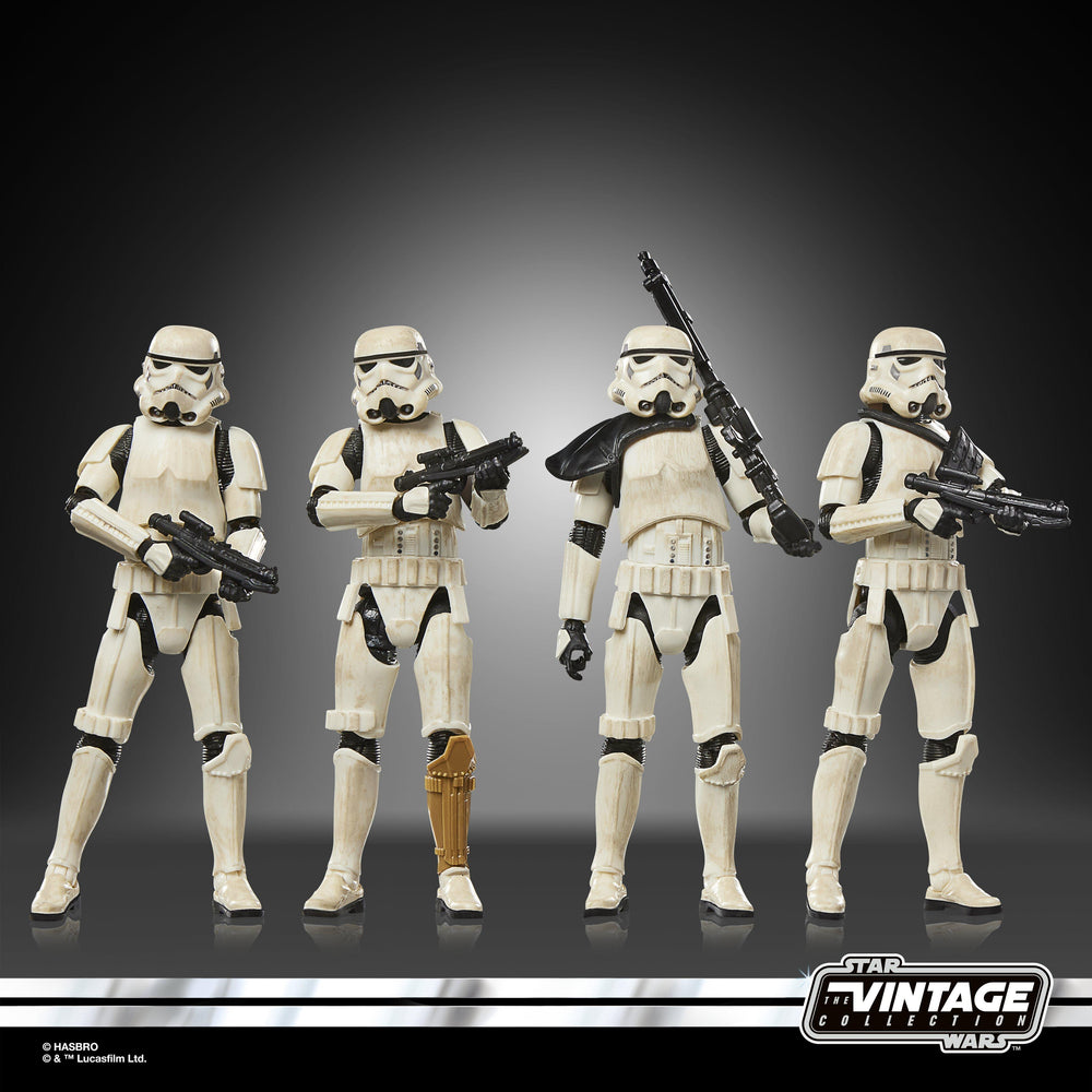 STAR WARS The Vintage Collection Imperial Remnant Stormtrooper 4-Pack