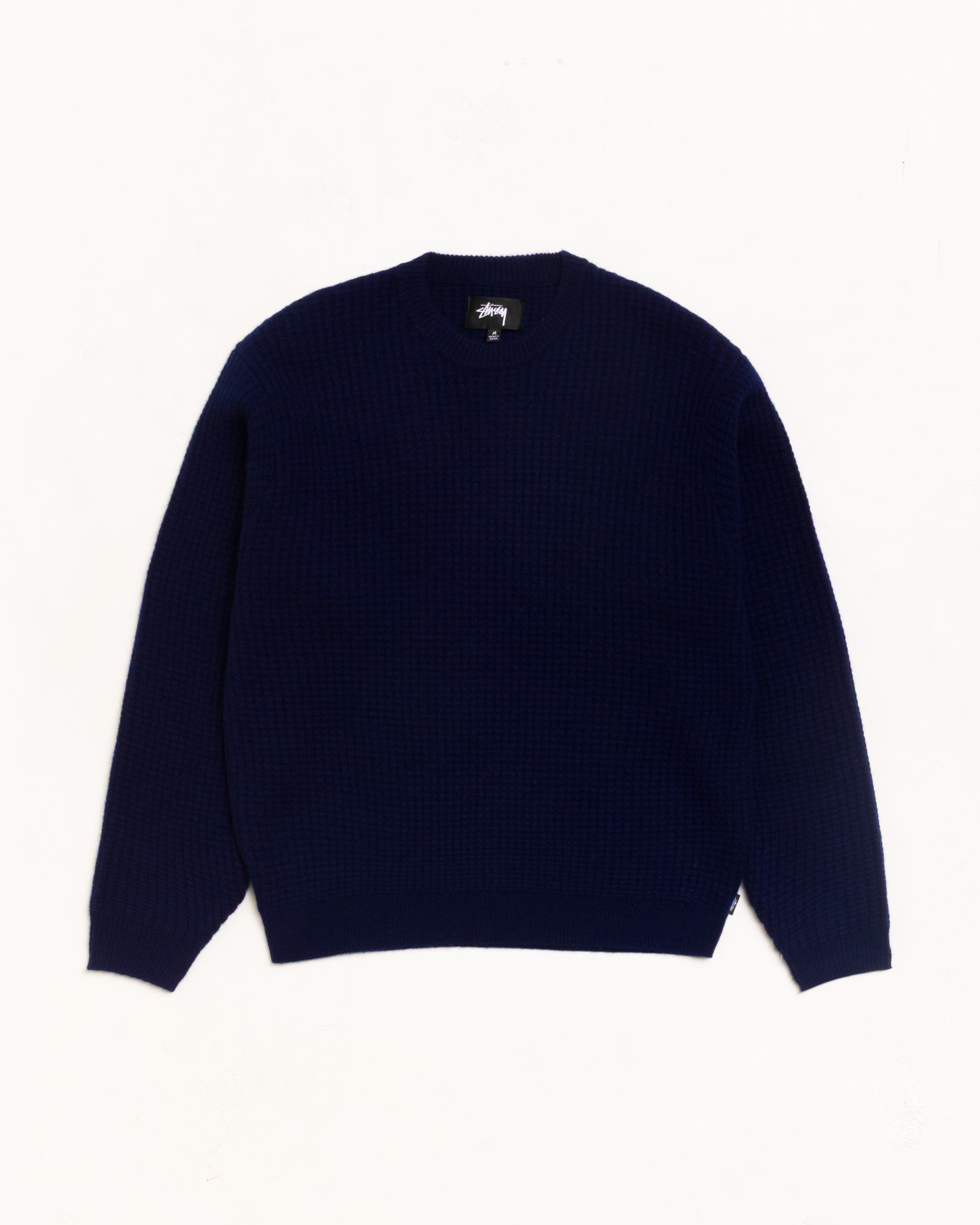 WAFFLE CASHMERE SWEATER