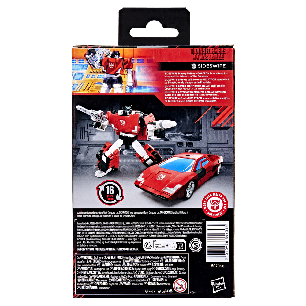 Transformers Studio Series Devastation Sideswipe