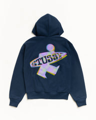 DOT SURF PUFF PRINT ZIP HOODIE