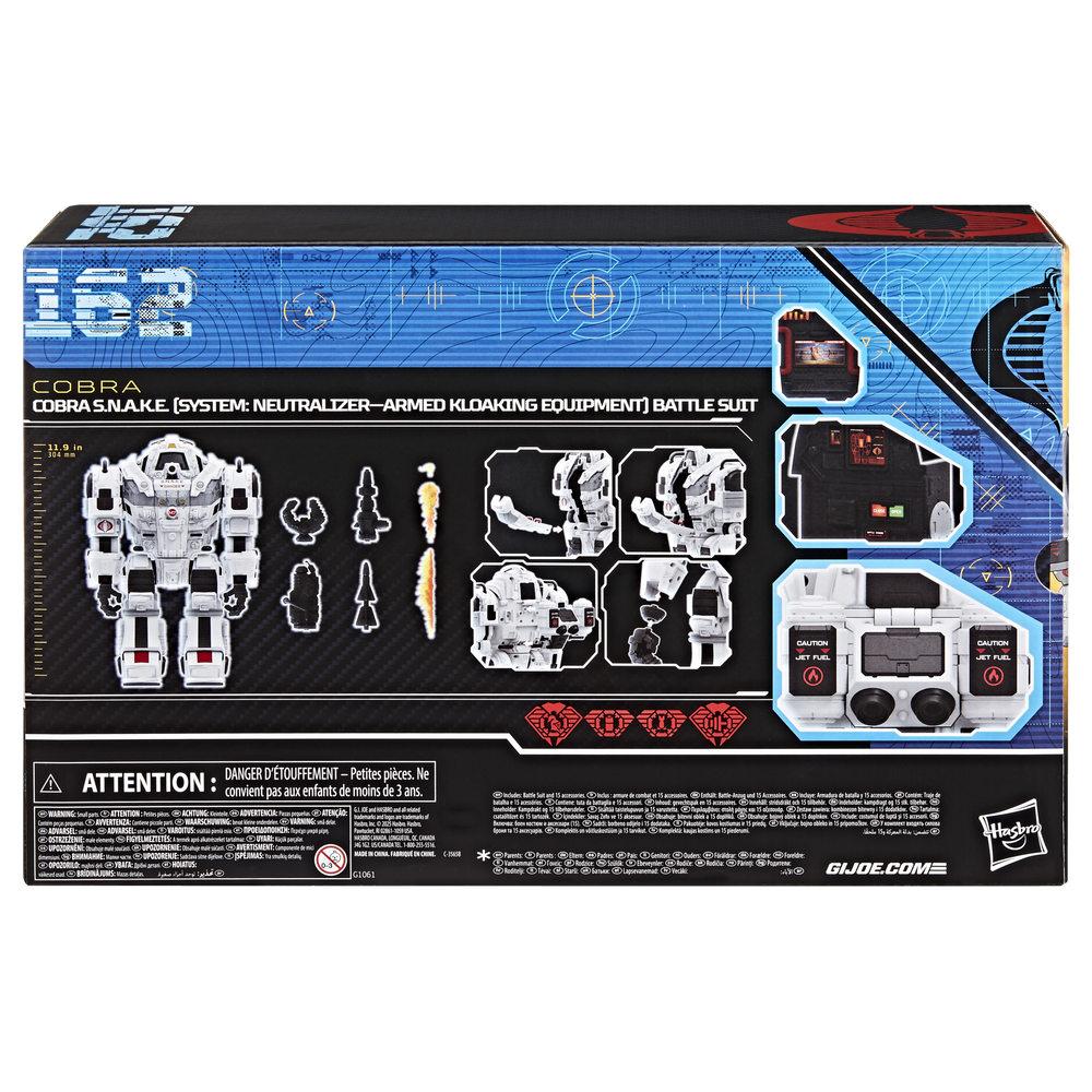 G.I. Joe Classified Series #162, Cobra S.N.A.K.E (System: Neutralizer—Armed Kloaking Equipment) Battle Suit