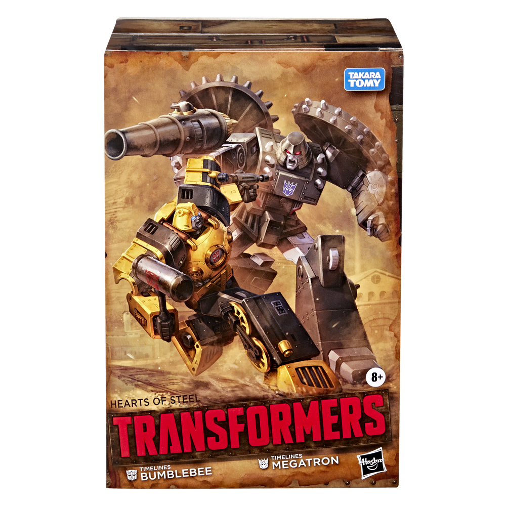 Transformers Hearts of Steel Timelines Megatron and Timelines Bumblebee