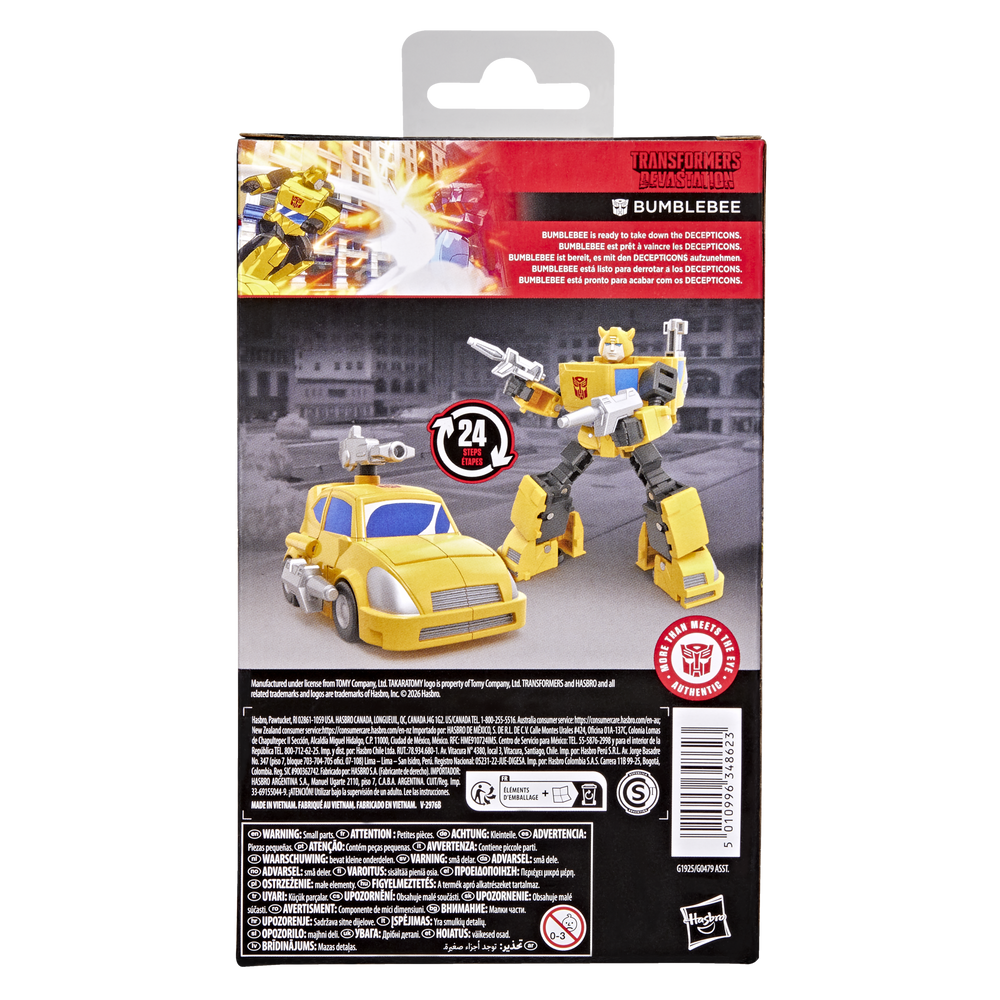 Transformers Studio Series Transformers: Devastation Deluxe Class Bumblebee