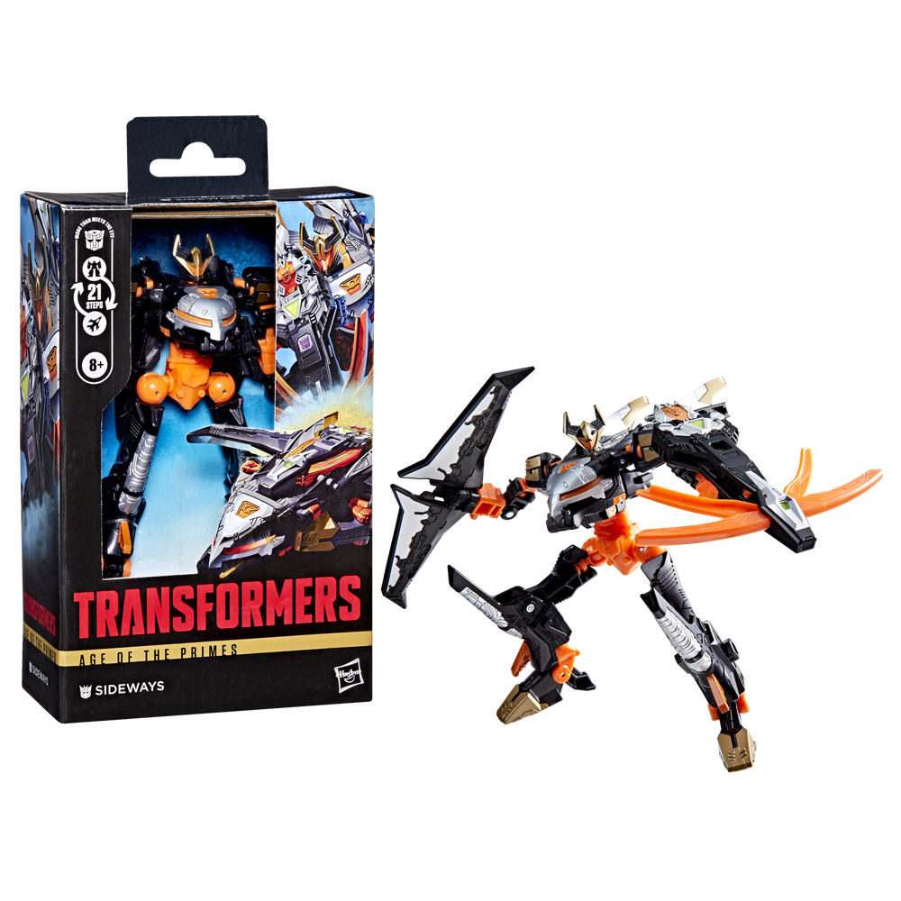 Transformers Age of the Primes Deluxe Class Transformers: Cybertron Sideways