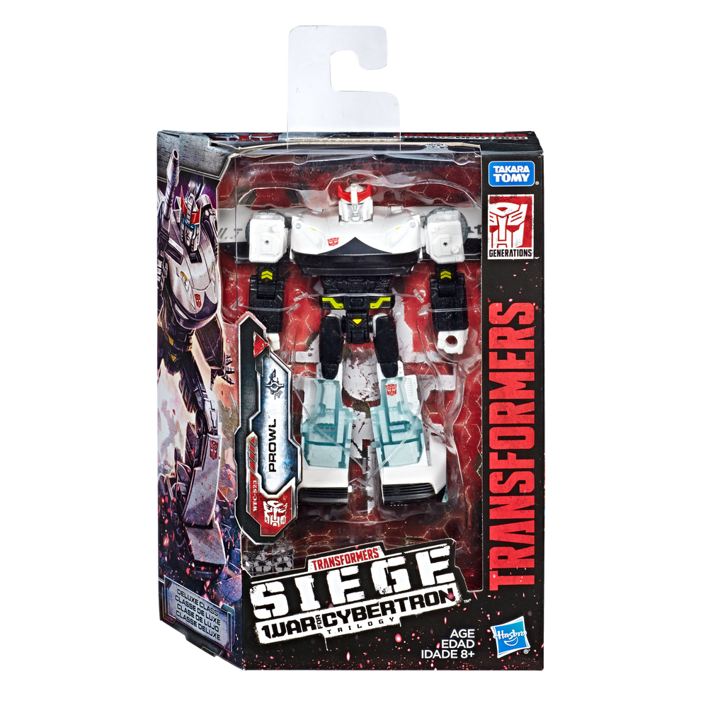 Transformers Generations War for Cybertron Deluxe WFC-S23 Prowl Figure