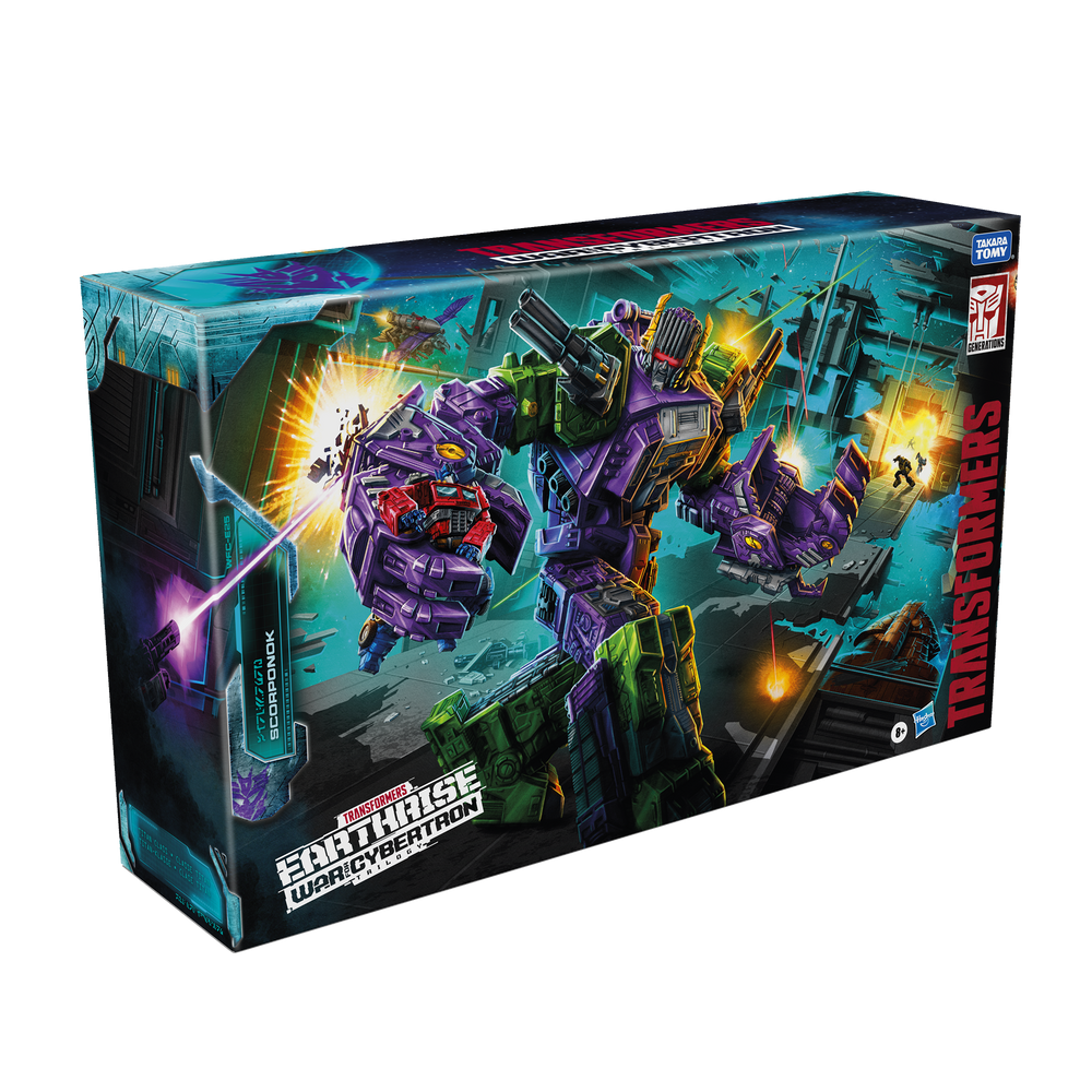 Transformers Generations War for Cybertron Earthrise Titan WFC-E25 Scorponok