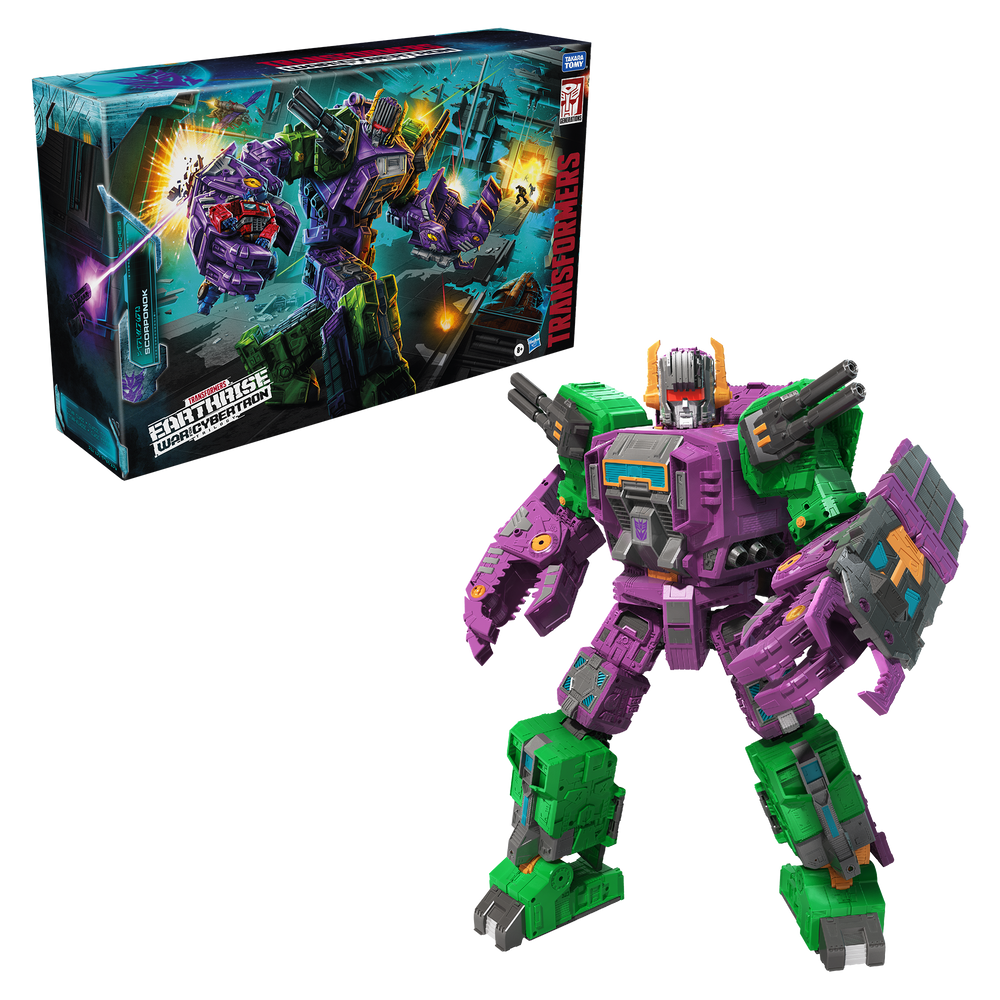 Transformers Generations War for Cybertron Earthrise Titan WFC-E25 Scorponok