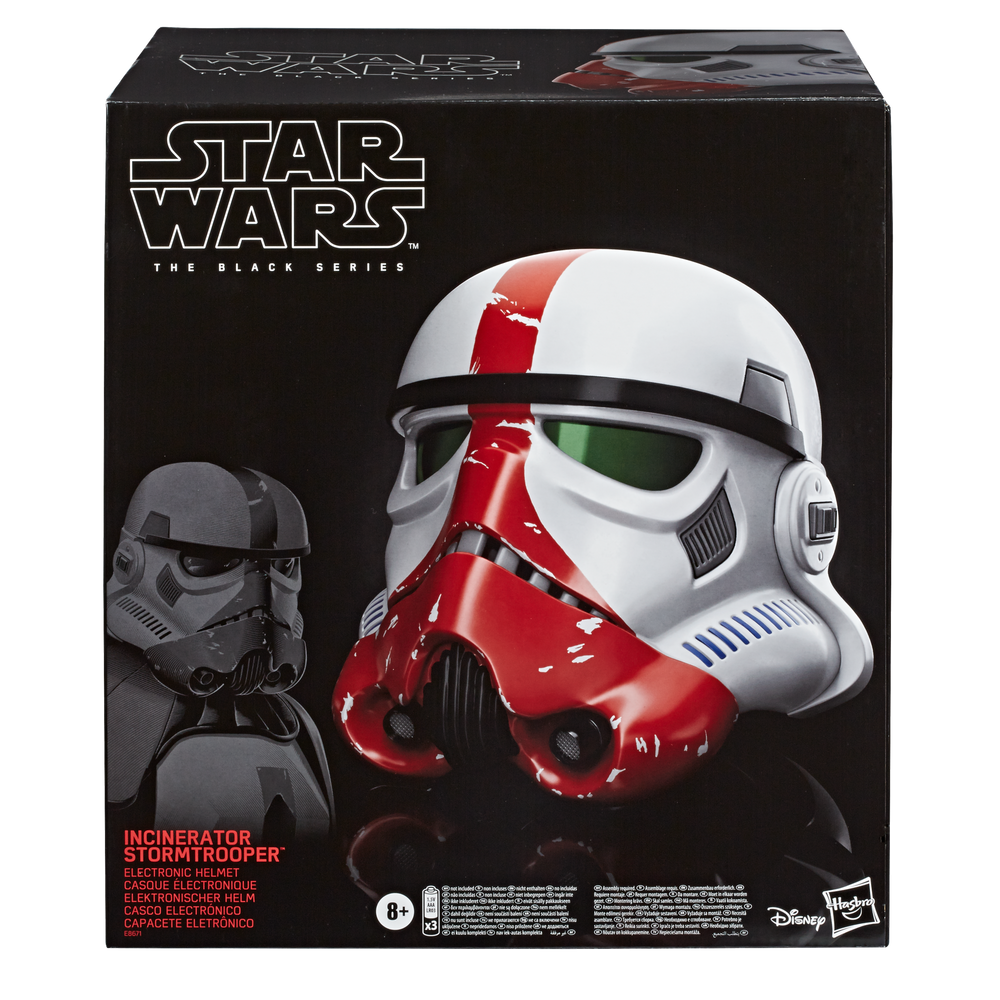 STAR WARS The Black Series Incinerator Stormtrooper Electronic Helmet