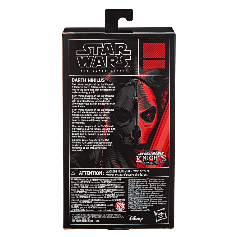 STAR WARS The Black Series Gaming Greats Darth Nihilus
