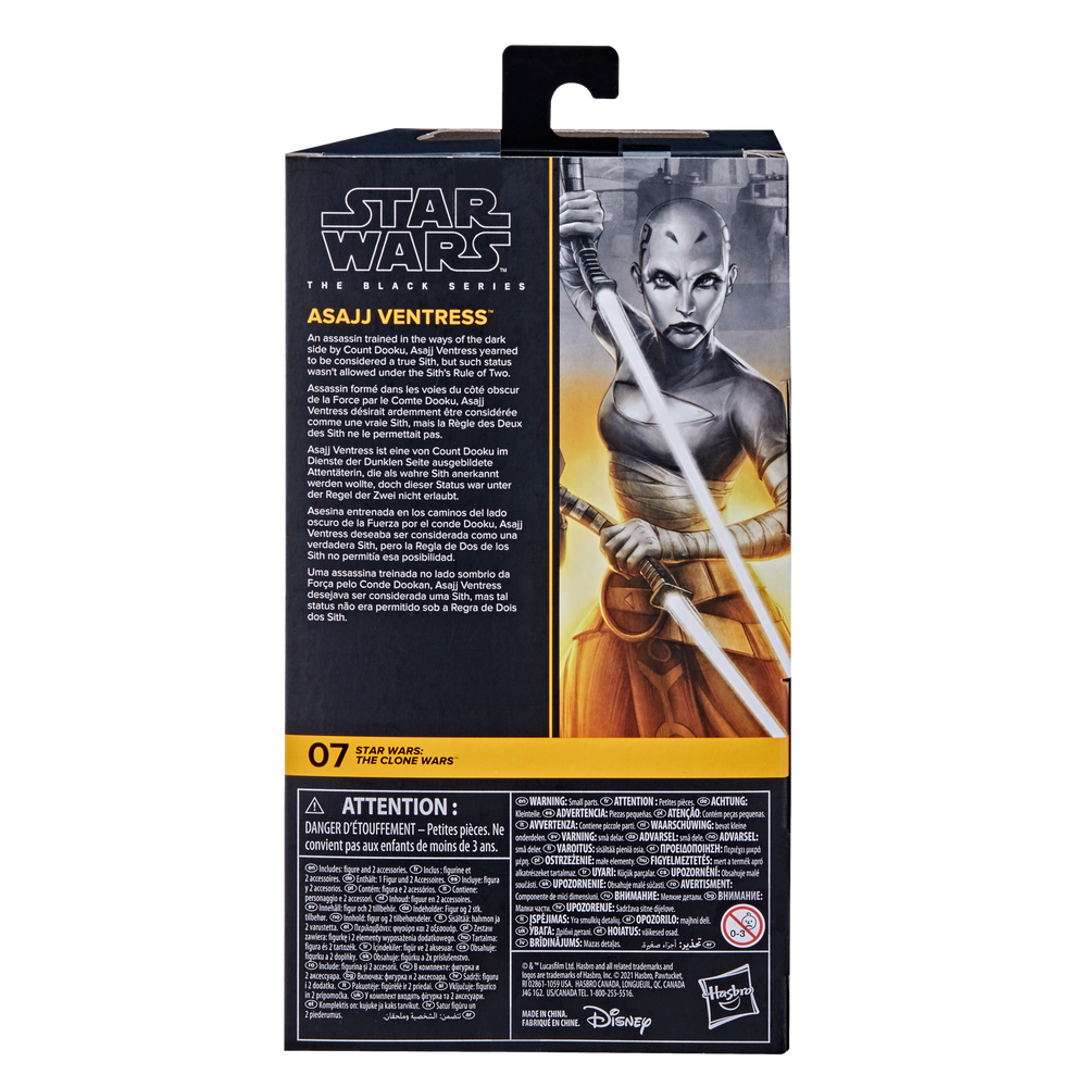 STAR WARS The Black Series Asajj Ventress