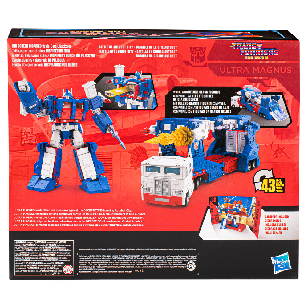 Transformers Studio Series Commander The Transformers: The Movie 86-21 Ultra Magnus
