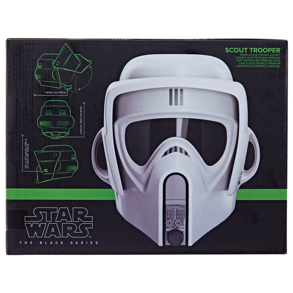 STAR WARS The Black Series Scout Trooper Premium Helmet
