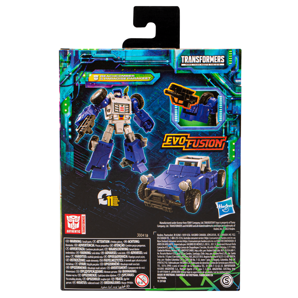 Transformers Legacy Evolution Beachcomber & Paradise Parakeet