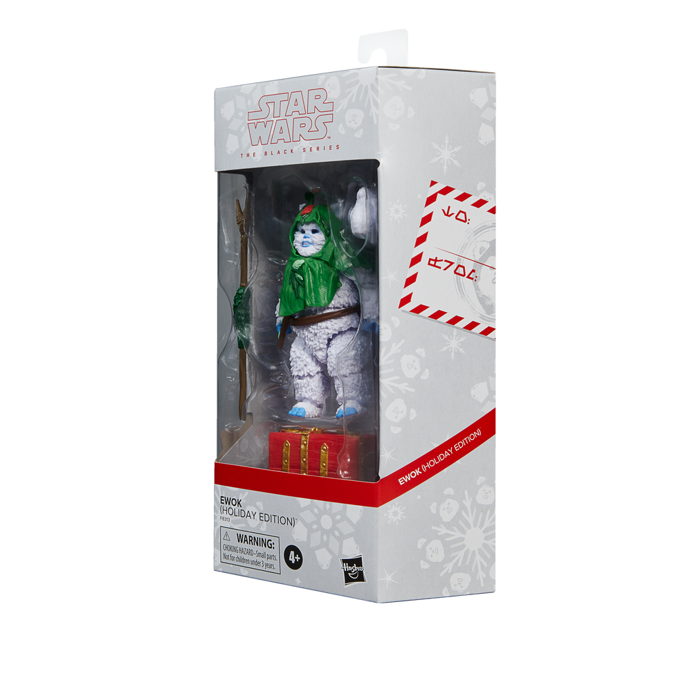 STAR WARS The Black Series Ewok (Holiday Edition) Figure
