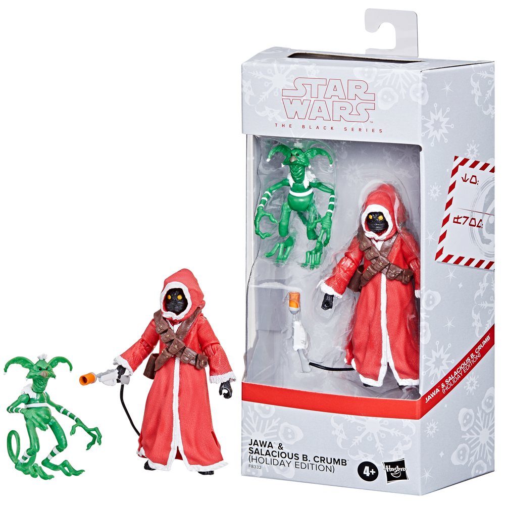 STAR WARS The Black Series Jawa & Salacious B. Crumb (Holiday Edition)