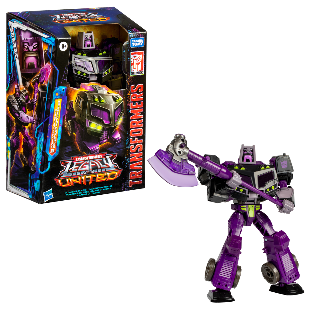 Transformers Legacy United Voyager Class Transformers: Animated Universe Decepticon Motormaster