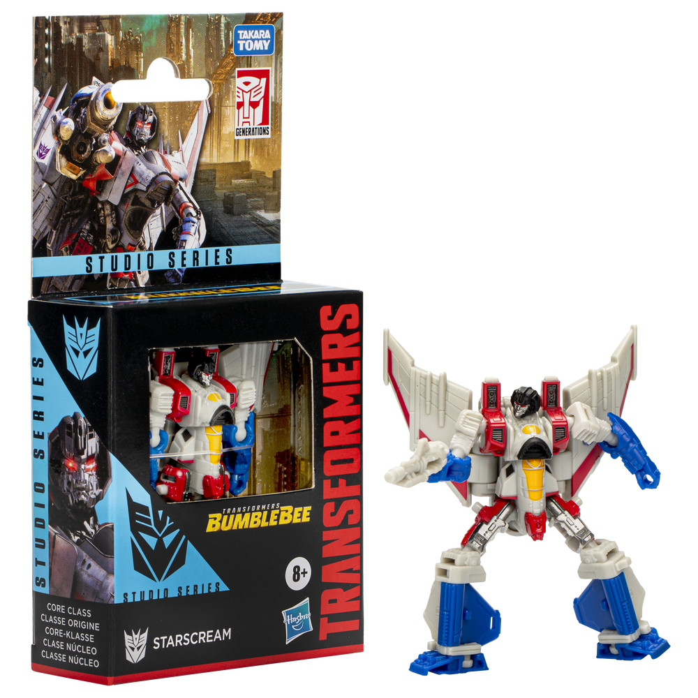 Transformers Studio Series Core Transformers: Bumblebee Starscream