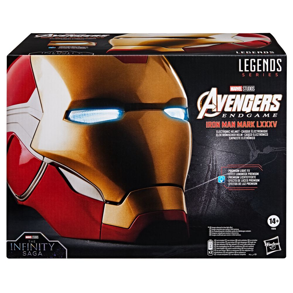 Marvel Legends Series Iron Man Mark 85 Premium Electronic Helmet