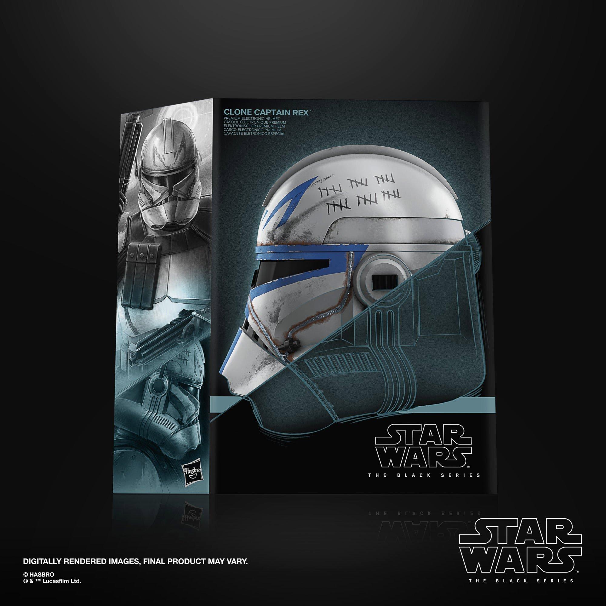 Star Wars The Black Series Clone Captain Rex Electronic Helmet