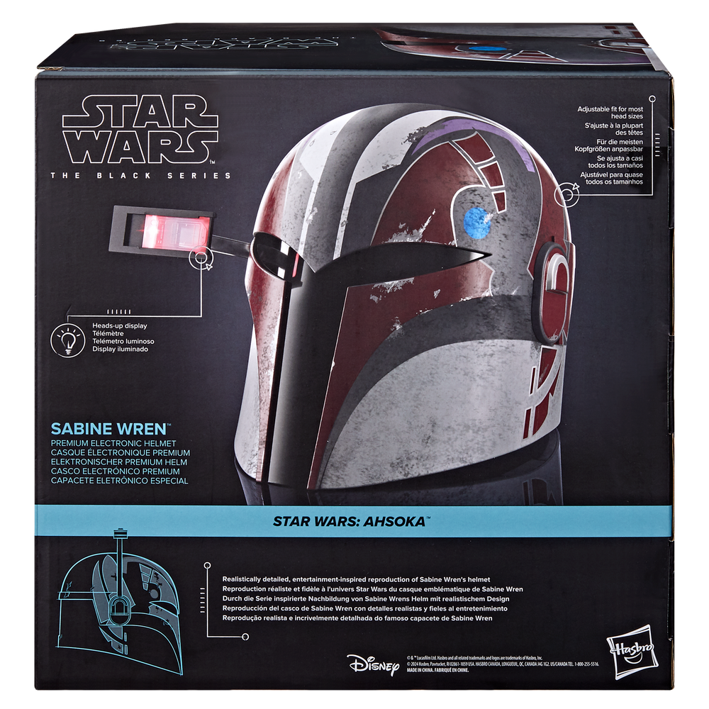 STAR WARS The Black Series Sabine Wren Electronic Helmet
