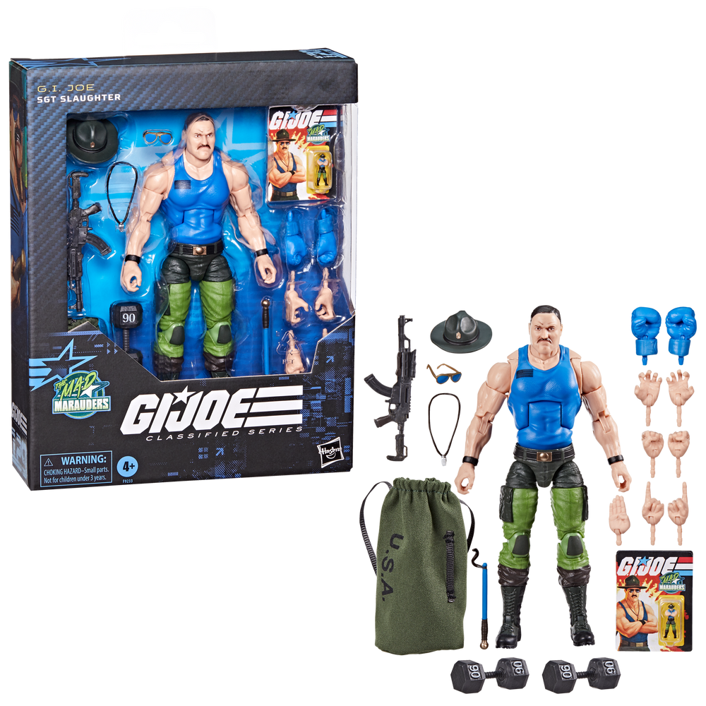 G.I. Joe Classified Series #129, Mad Marauders Sgt Slaughter