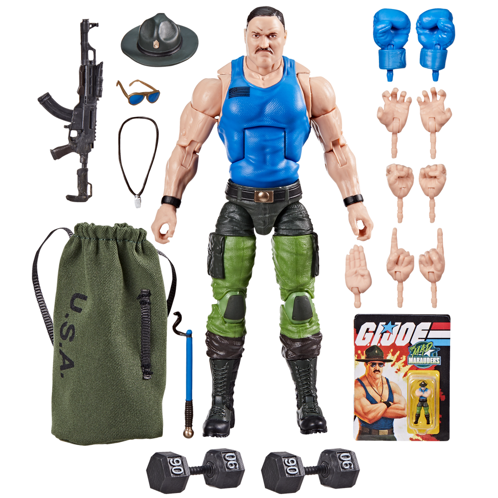 G.I. Joe Classified Series #129, Mad Marauders Sgt Slaughter