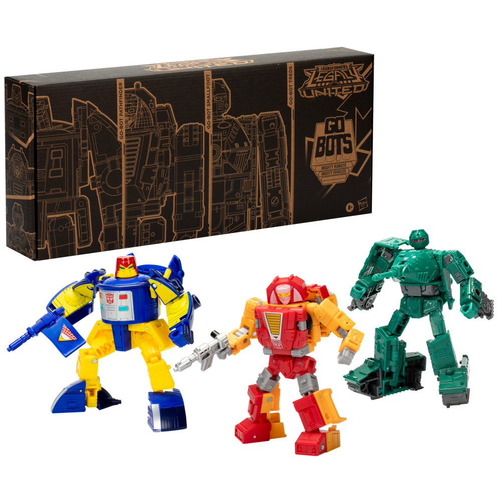 Transformers Generations Selects Legacy United Go-Bots Guardians 3 Pack