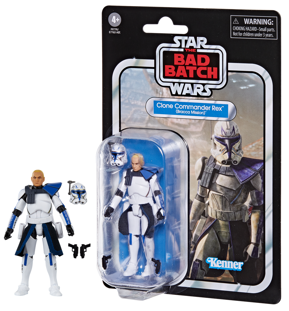 STAR WARS The Vintage Collection Clone Commander Rex (Bracca Mission)