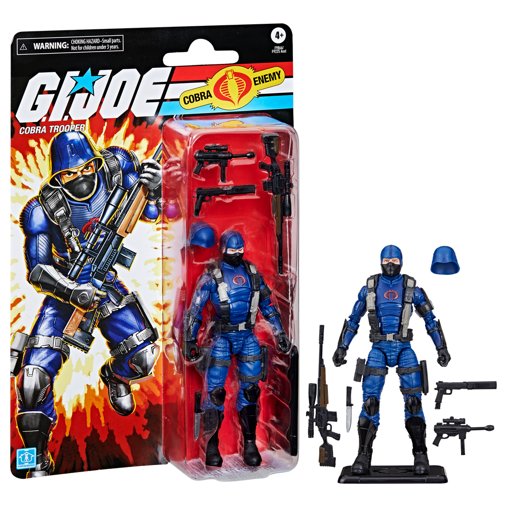 G.I. Joe Classified Series Retro Cardback Cobra Trooper