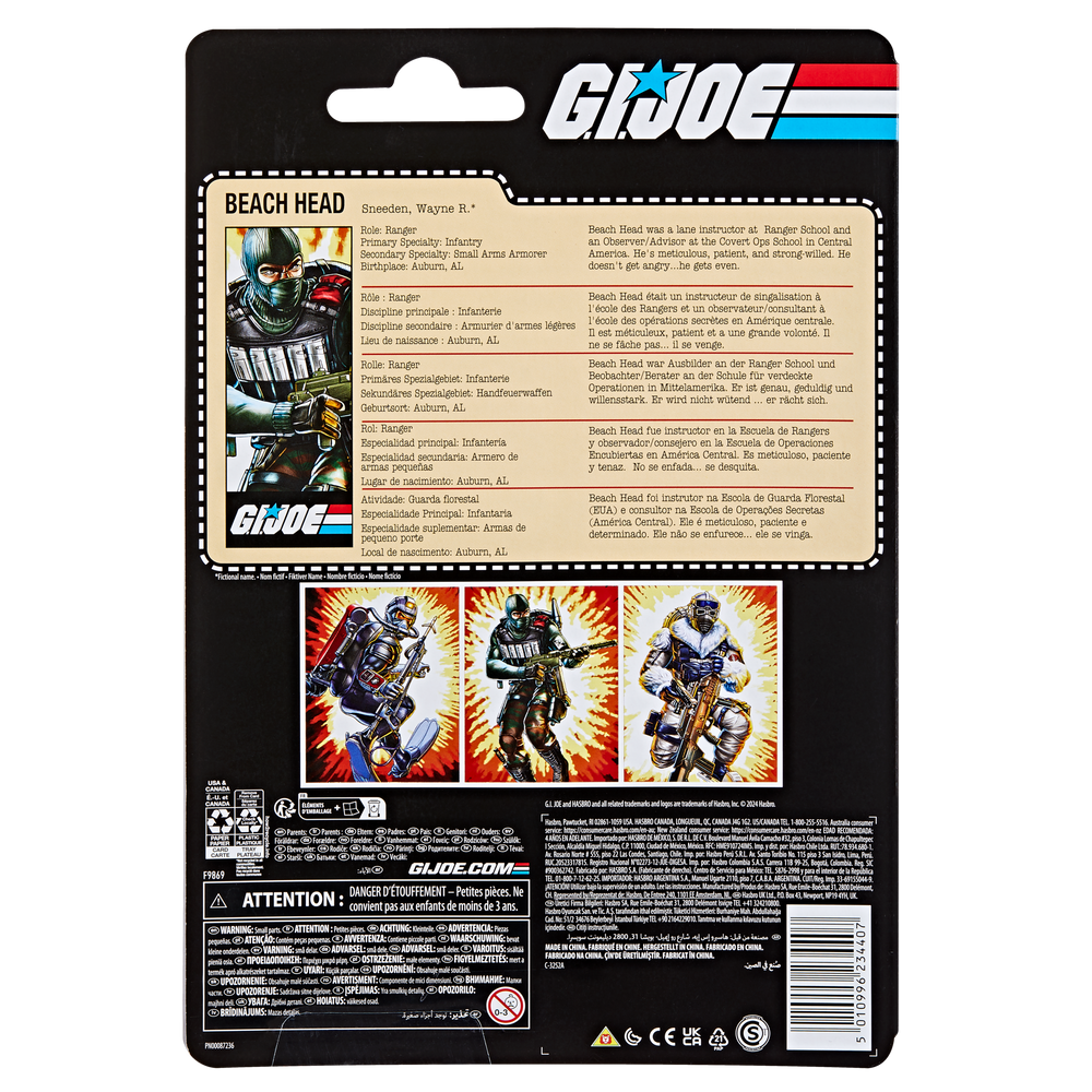 G.I. Joe Classified Series Retro Cardback Beach Head