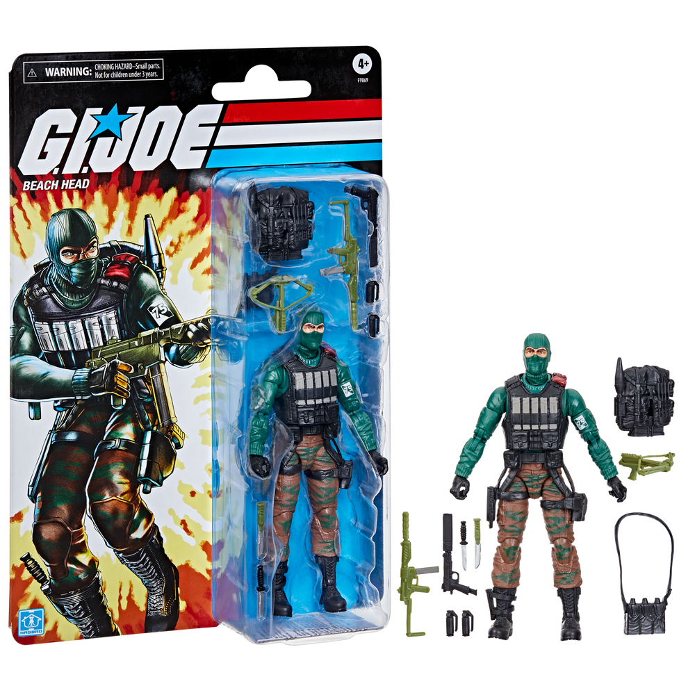 G.I. Joe Classified Series Retro Cardback Beach Head