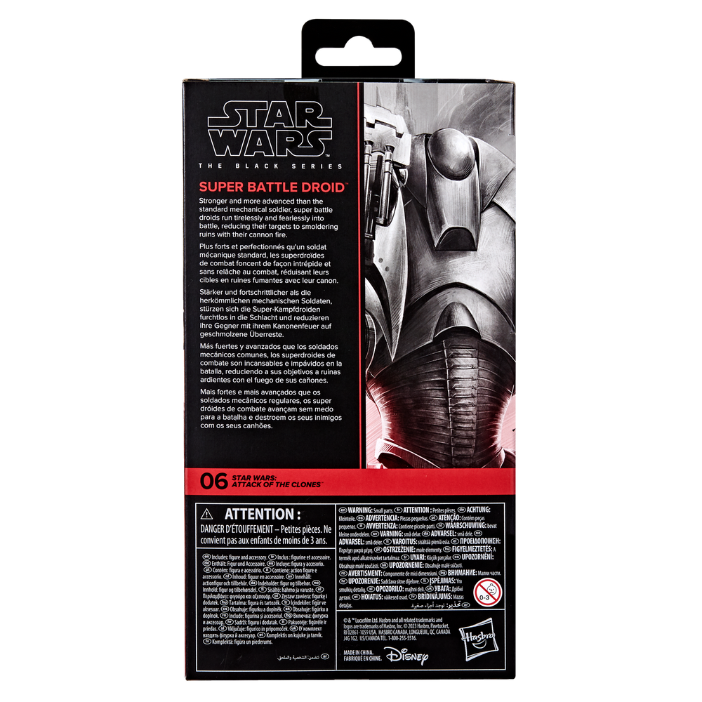 STAR WARS The Black Series Super Battle Droid Figure