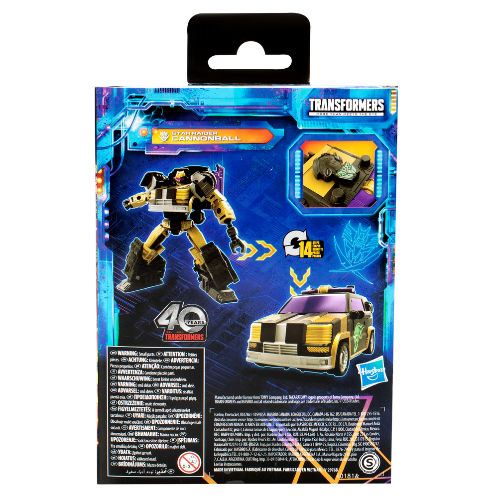 Transformers Legacy United Deluxe Class Star Raider Cannonball