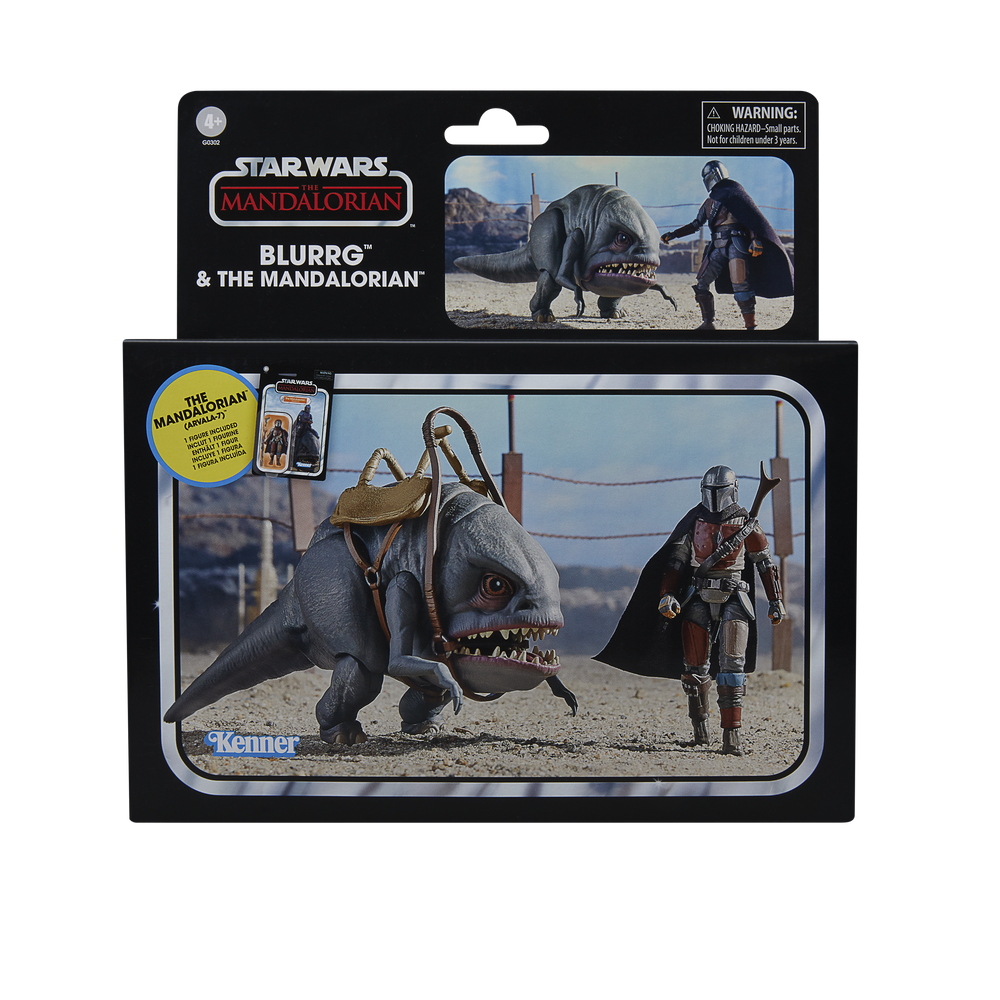 STAR WARS The Vintage Collection Blurrg & The Mandalorian