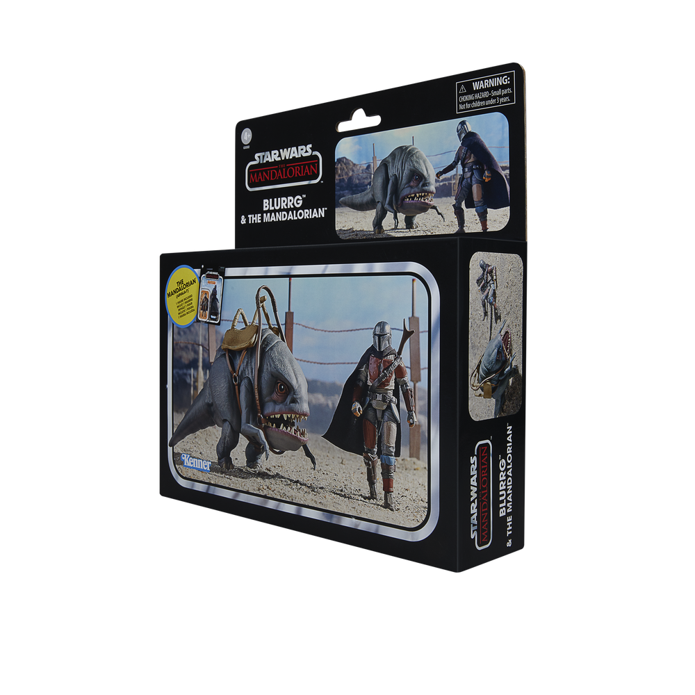 STAR WARS The Vintage Collection Blurrg & The Mandalorian
