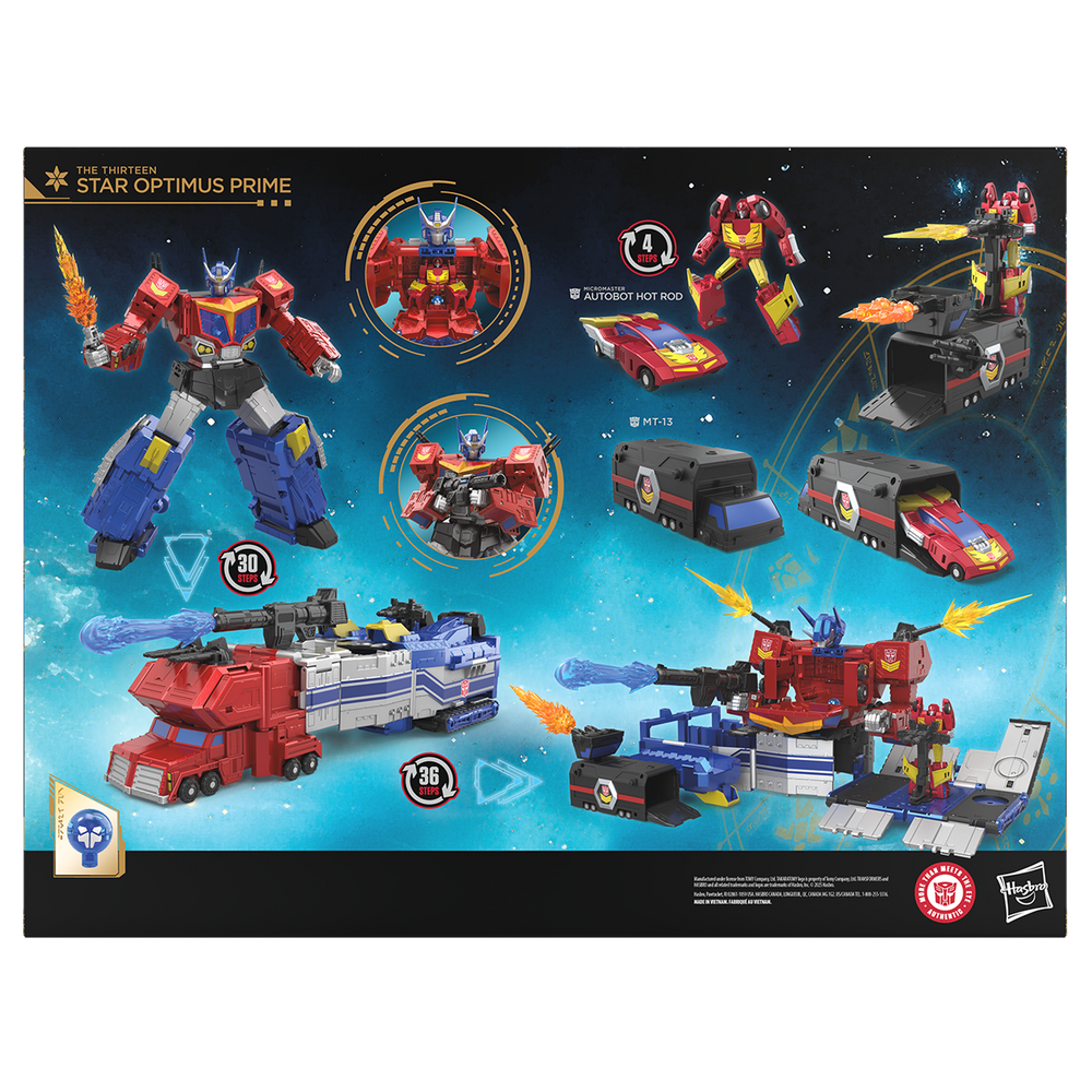 Transformers Age of the Primes Titan Class The Thirteen Star Optimus Prime