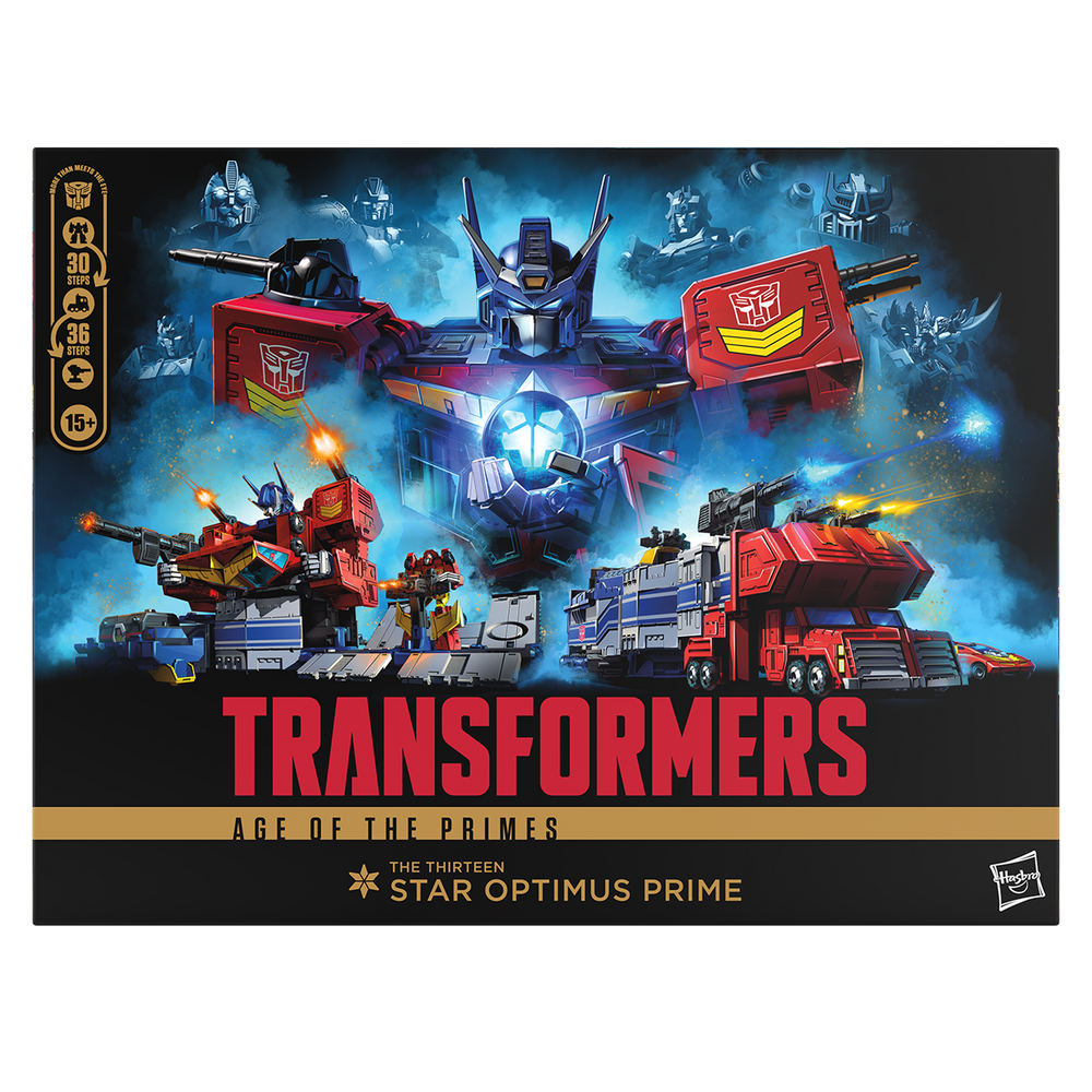 Transformers Age of the Primes Titan Class The Thirteen Star Optimus Prime