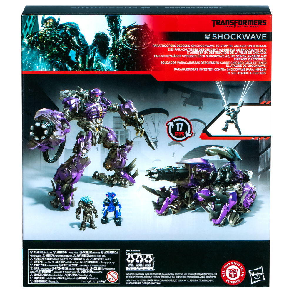 Transformers Studio Series Leader Class Transformers: Dark of the Moon Shockwave