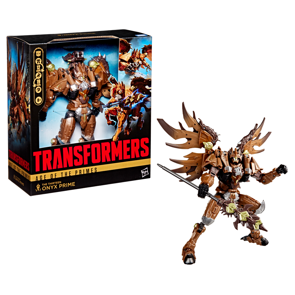 Transformers Age of the Primes Leader Class The Thirteen Onyx Prime