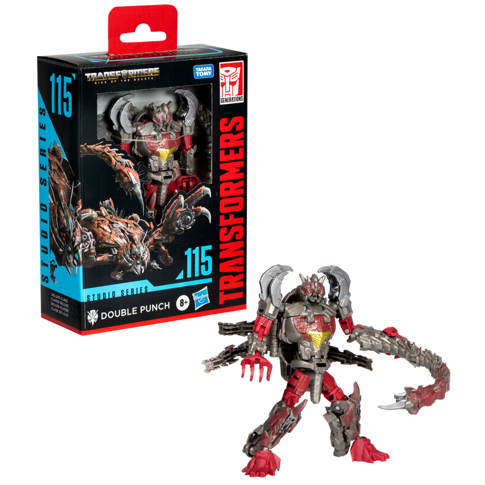 Transformers Studio Series Deluxe Class Transformers: Rise of the Beasts 115 Double Punch