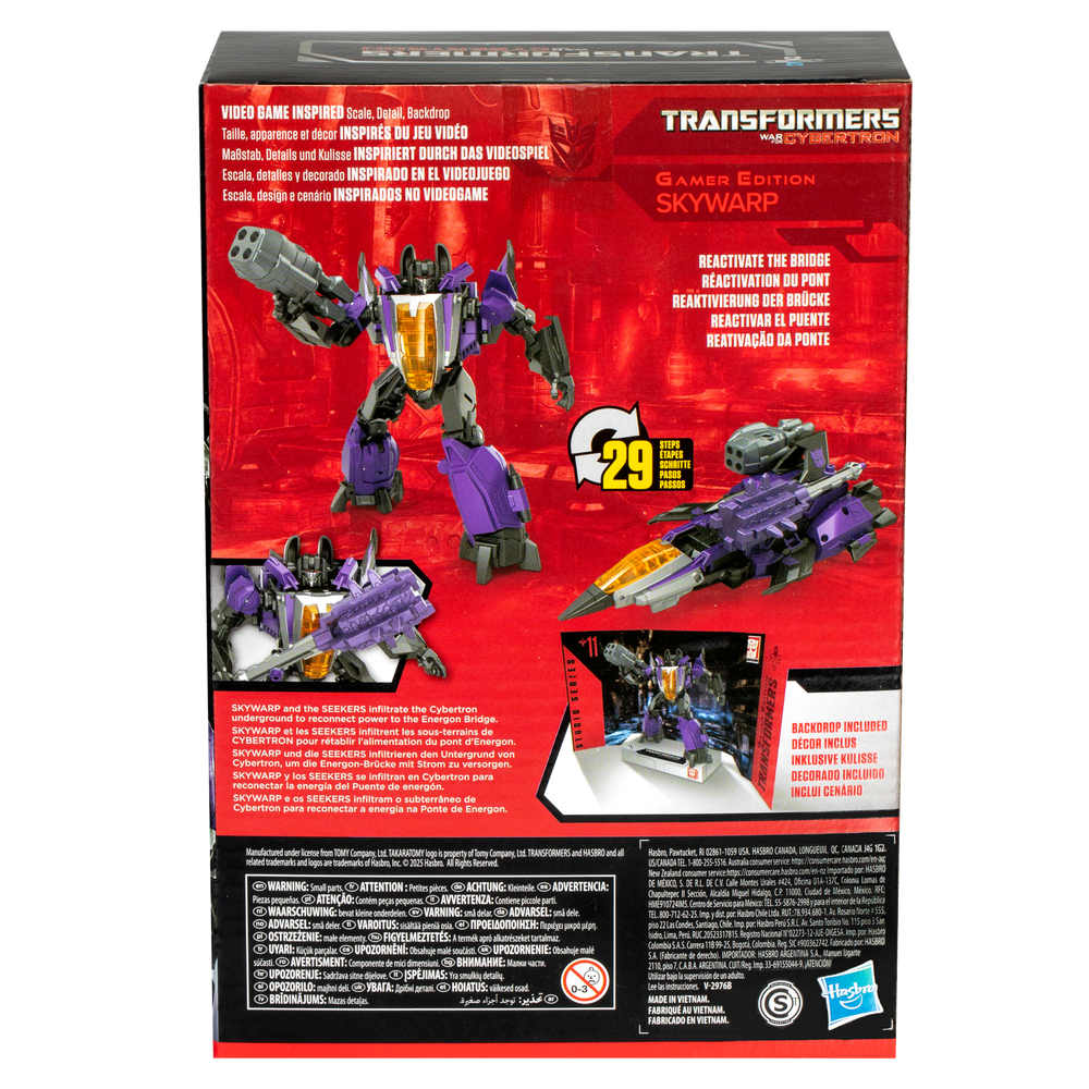 Transformers Studio Series Voyager Class Transformers: War for Cybertron 11 Skywarp