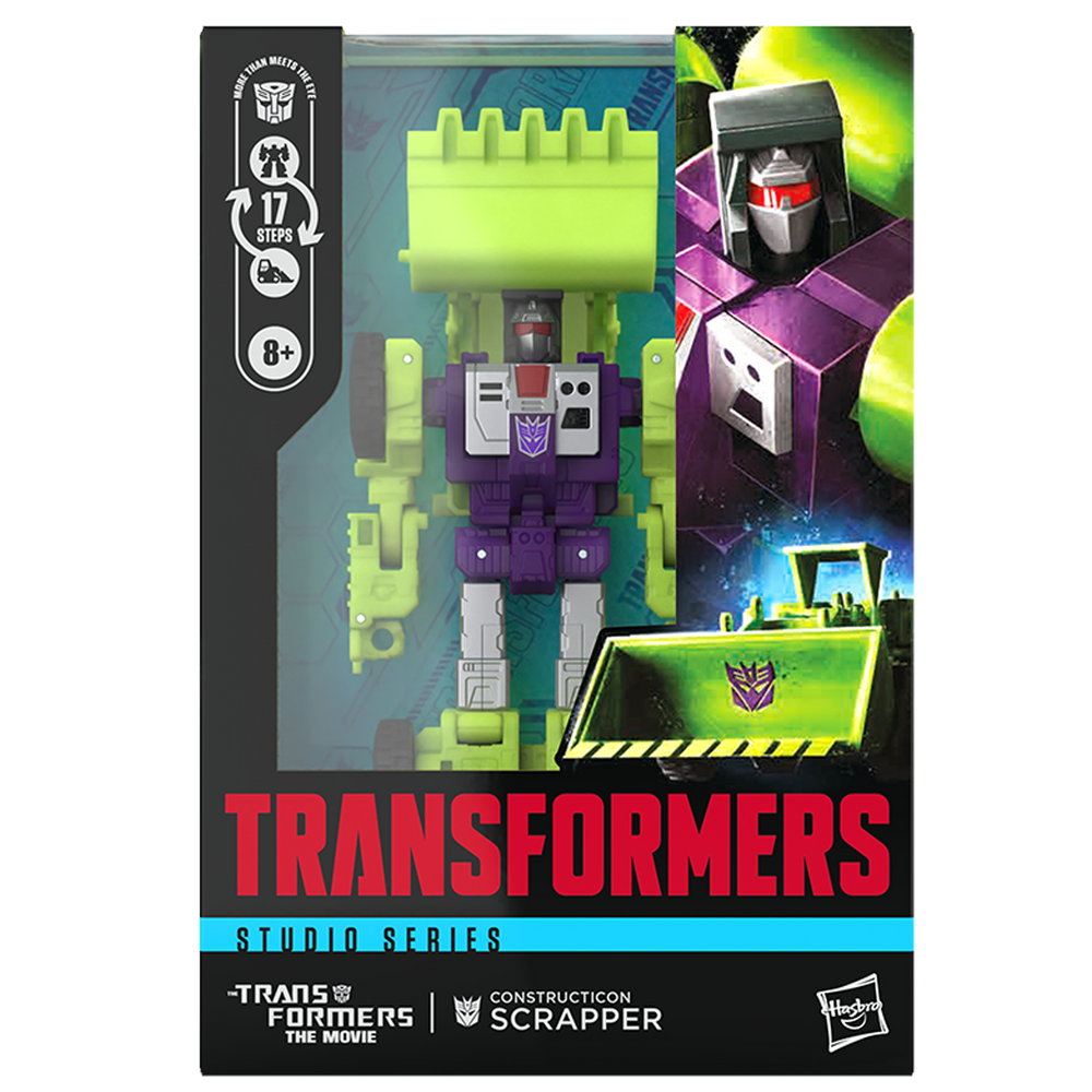 Transformers Studio Series Voyager Class Transformers: The Movie Constructicon Scrapper