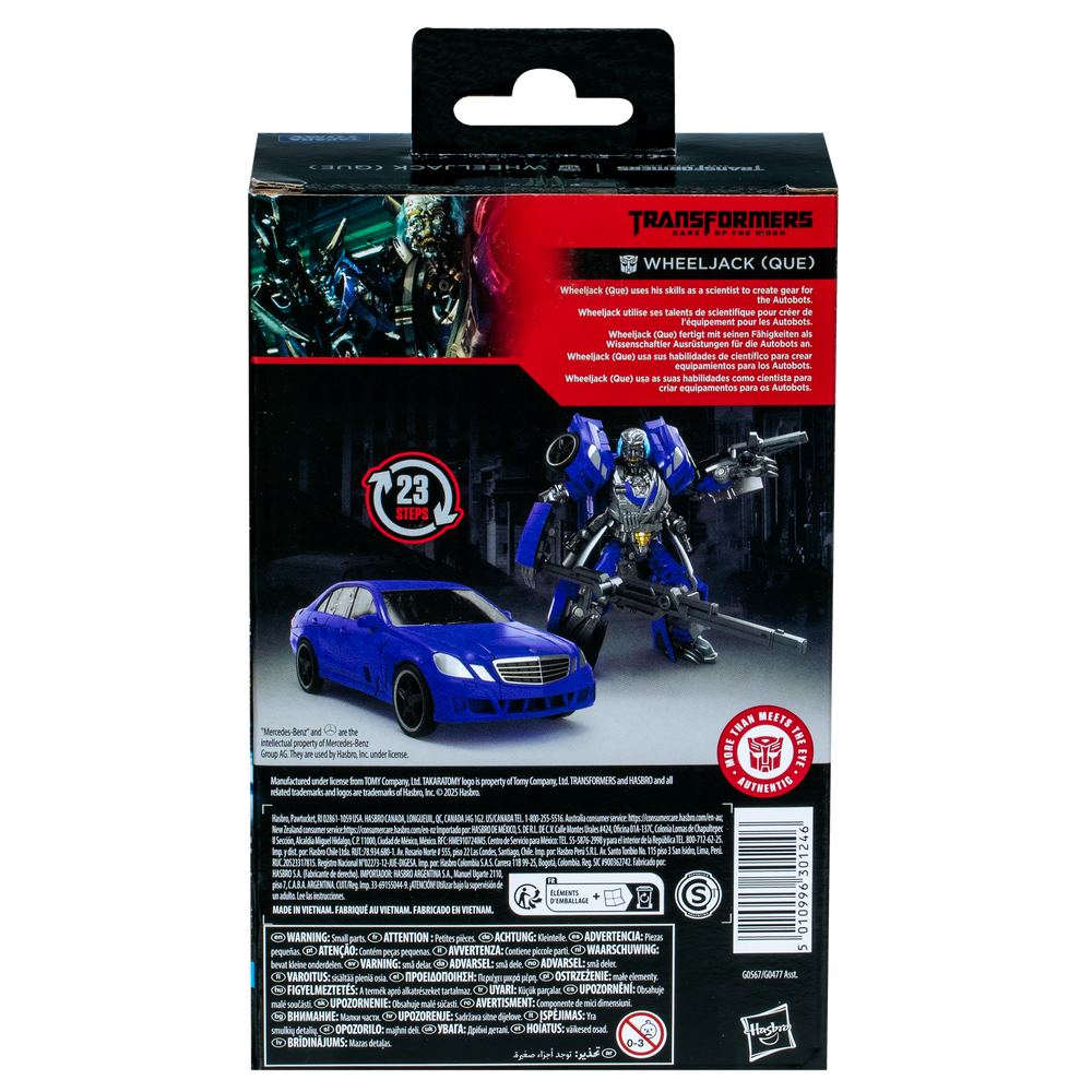 Transformers Studio Series Deluxe Class Transformers: Dark of the Moon Wheeljack (Que)