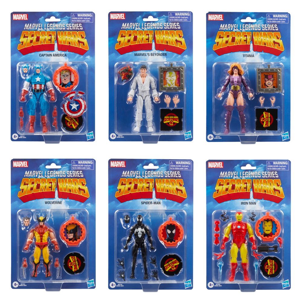 Marvel Legends Series Secret Wars Captain America