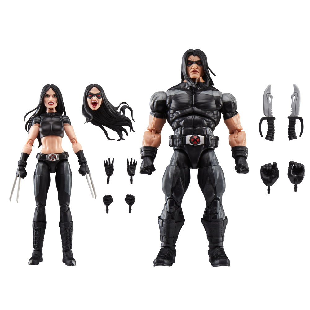 Marvel Legends Series X-Force X-23 & Warpath