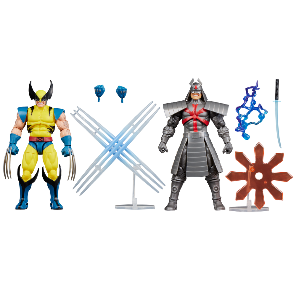 Marvel Legends Series Gamerverse Wolverine vs Marvel's Silver Samurai