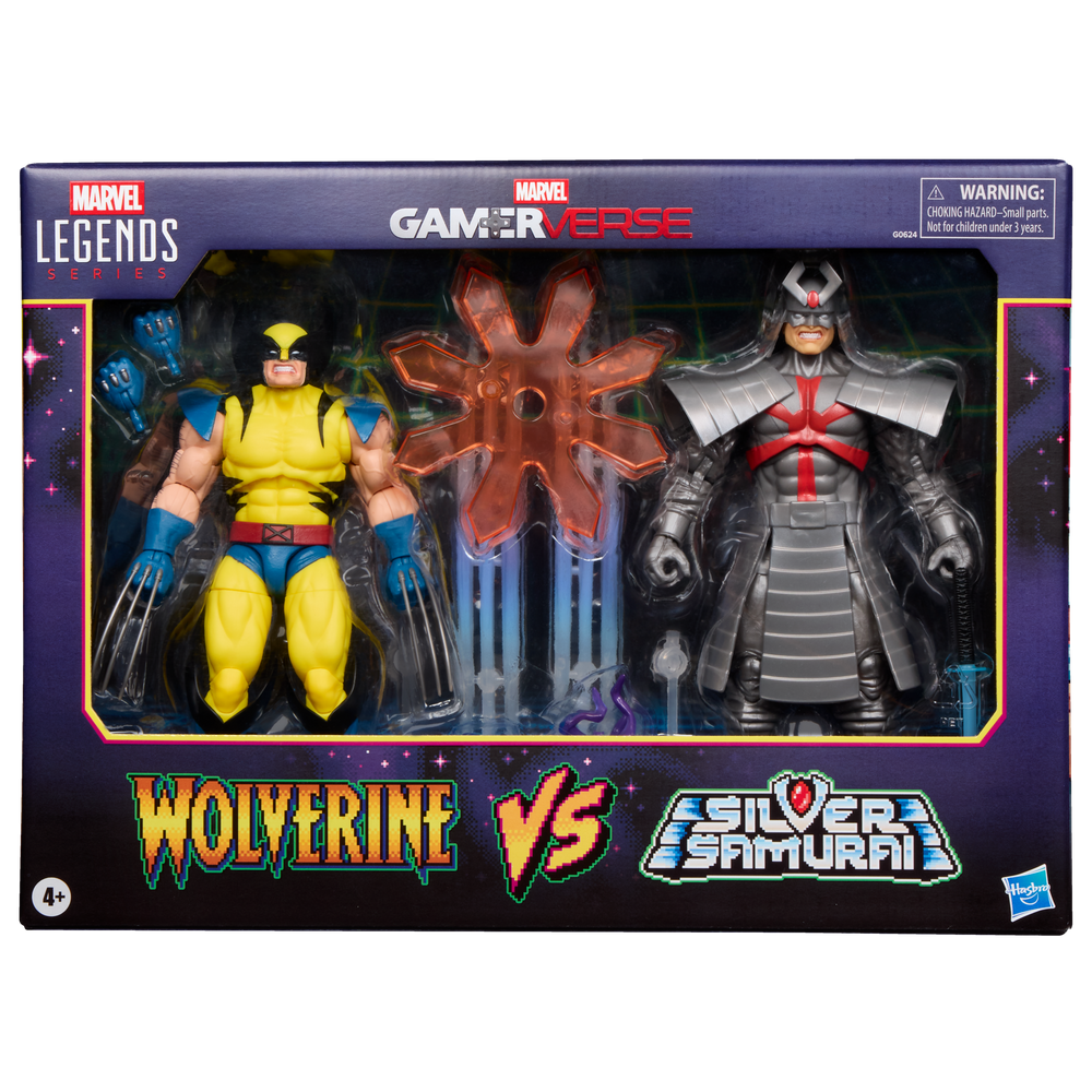 Marvel Legends Series Gamerverse Wolverine vs Marvel's Silver Samurai