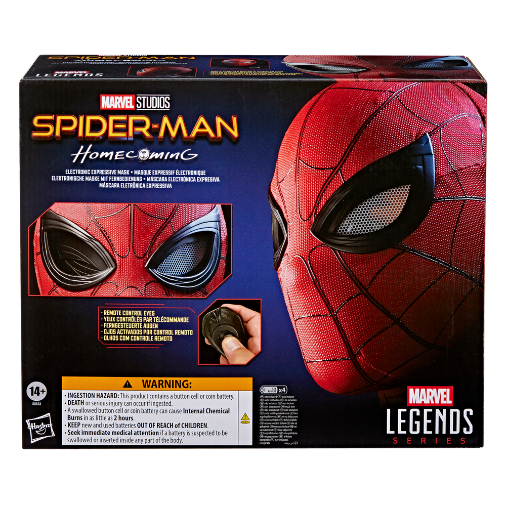 Marvel Legends Series Spider-Man Electronic Expressive Mask